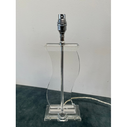 252 - Modern glass table lamp