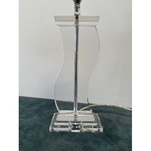 252 - Modern glass table lamp