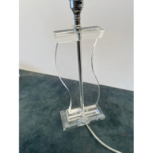 252 - Modern glass table lamp