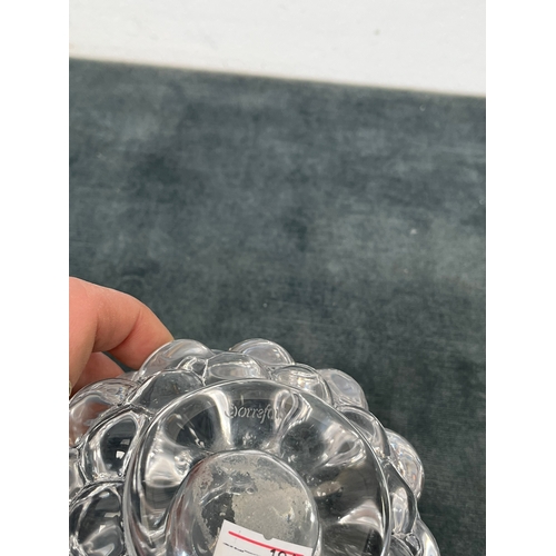 294 - Orrefers glass crystal candle holder