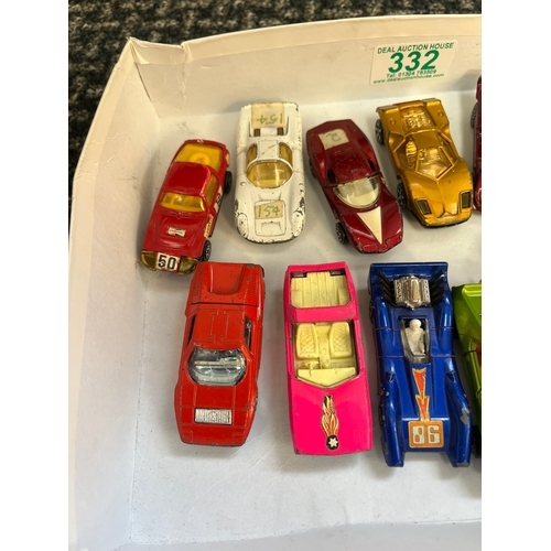 332 - Assortment of Matchbox Superfast cars