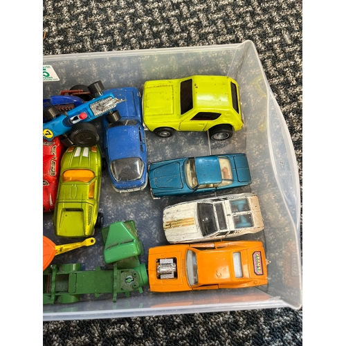 335 - Box of assorted model cars