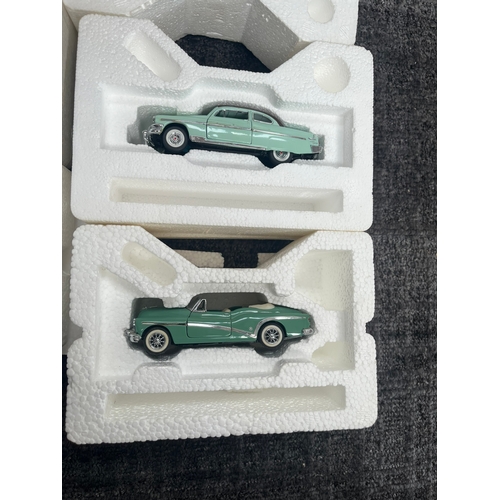 350 - 8 x Franklin Mint American cars