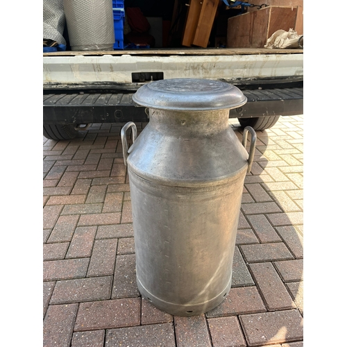 64 - Vintage milk churn planter