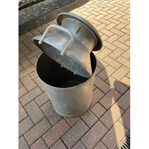 64 - Vintage milk churn planter