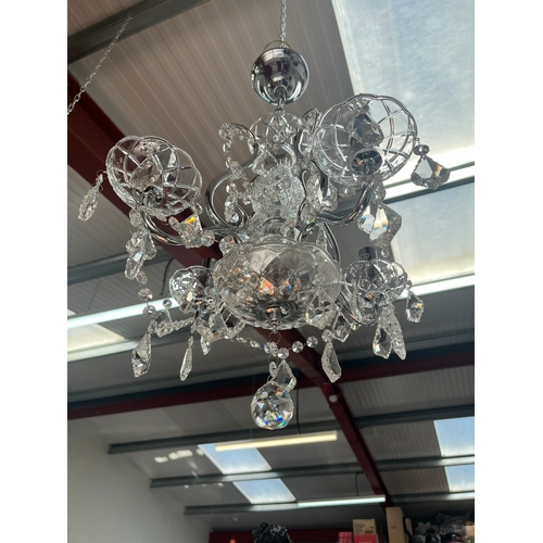 373 - Modern crystal chandelier