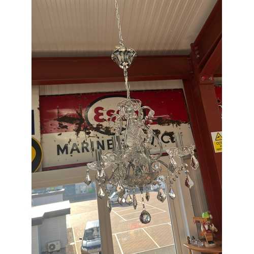 373 - Modern crystal chandelier