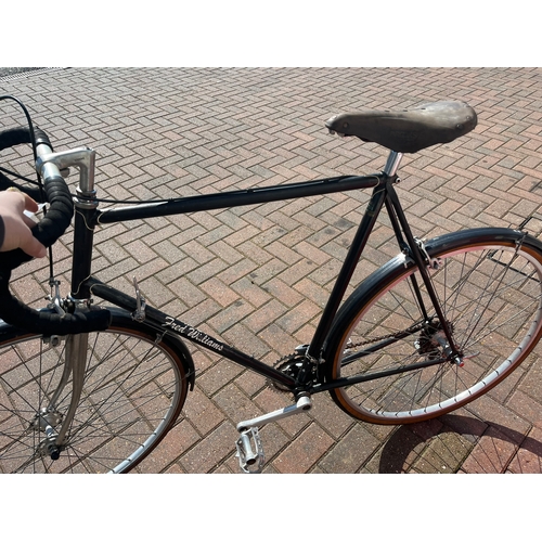 66 - Vintage Fred Williams bike with Brooks seat