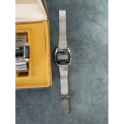 Sikato digital watch and Micronta digital watch