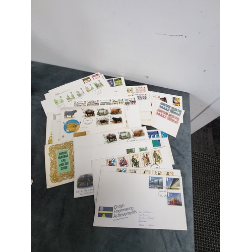 Assorted stamp first day covers
