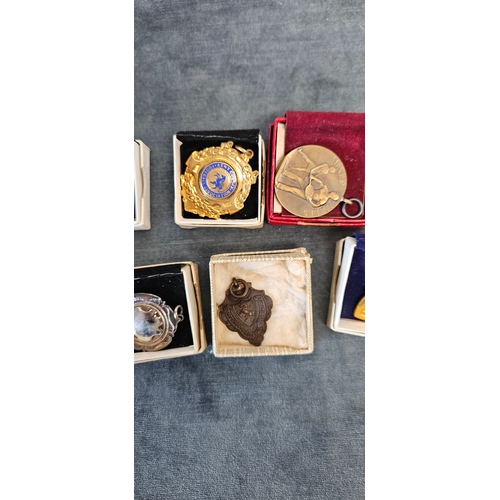 298 - Various tennis medals