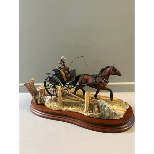 237 - Border Fine Arts ‘Country Doctor’ JH63 By R Ayres Limited Edition 174/1250 On Wood Base