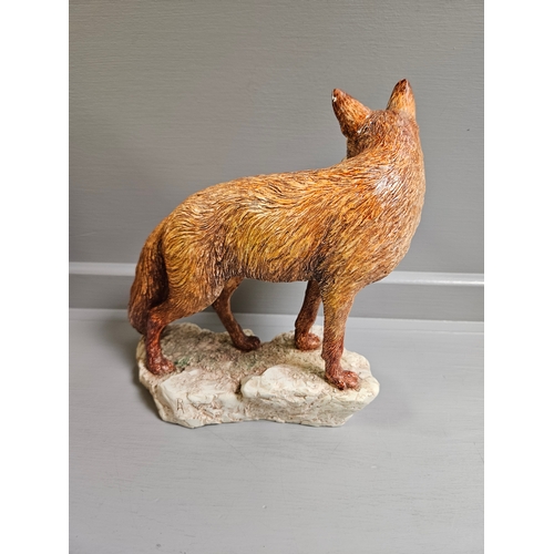 93 - Border Fine Arts 'Fox Standing' B1581 By R Ayres