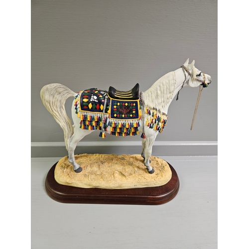 101 - Border Fine Arts 'Arab Stallion' A2016 Limited Edition 870/950 With Certificate And Box