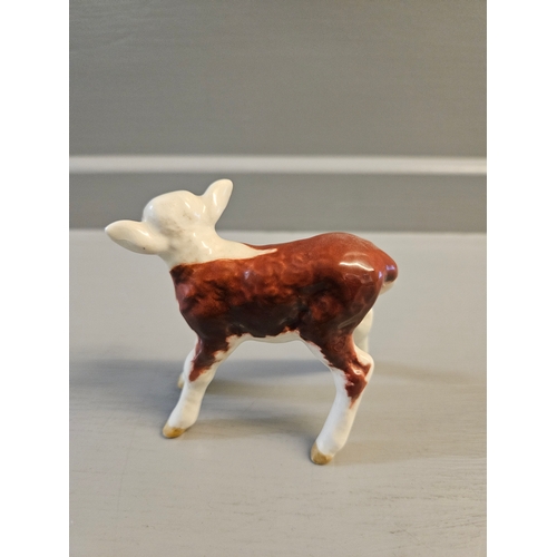 401 - Beswick Hereford Calf 1406B H8cm