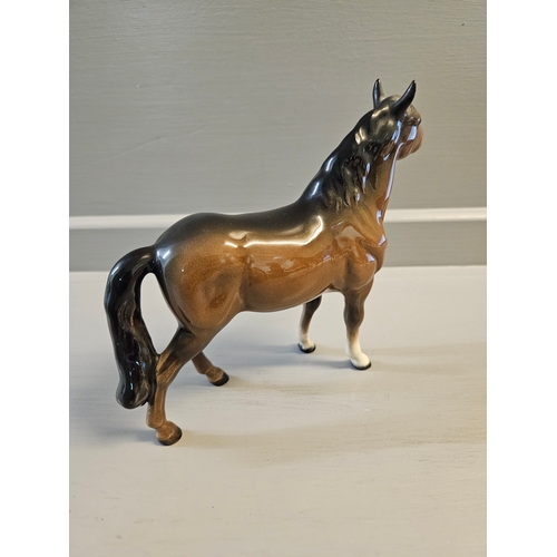 402 - Beswick Thoroughbred Horse H18cm And Beswick Pony H14cm