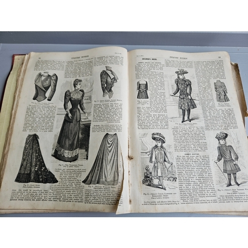 23 - 1 Volume Enquire Within Sadies' Home Journal  11th April 1891 To 10th October 1891 Volume II