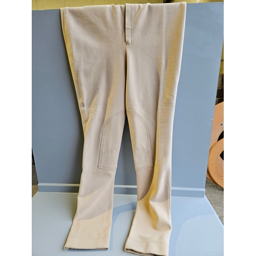 44 - Riding Jodhpurs Waist 40, Harry Hall Riding Hat 7 1/4, Riding Boots Size 11 (46), 2 Pairs Of Swaine ... 