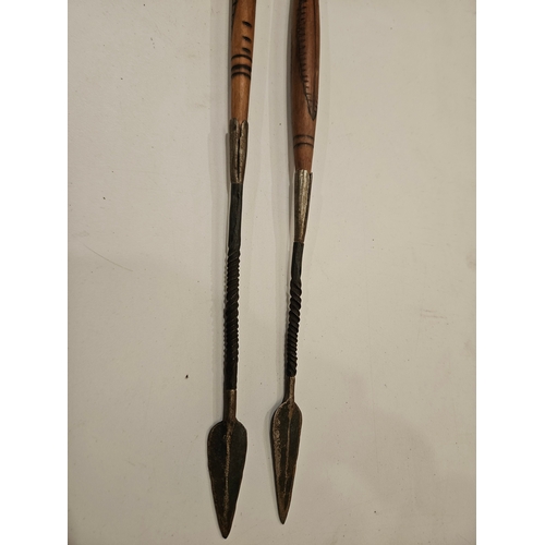 319 - 2 x 1960's Masai Spears