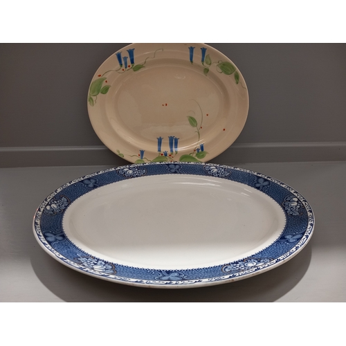 134 - Large Minton's Meat Plate (T Goode & Co, London) & 2 Others