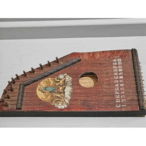 322 - Early Zither In Box