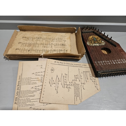 322 - Early Zither In Box