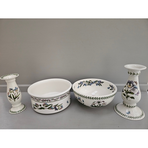 182 - 18Pc Portmeirion Bowls, Dishes, Jugs, Plates Etc