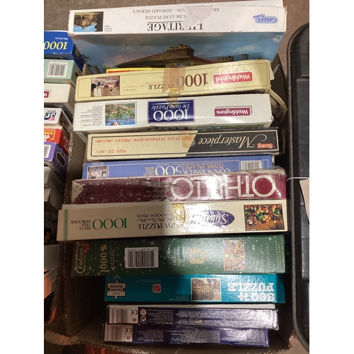 467 - 3 Boxes Of Jigsaw Puzzles