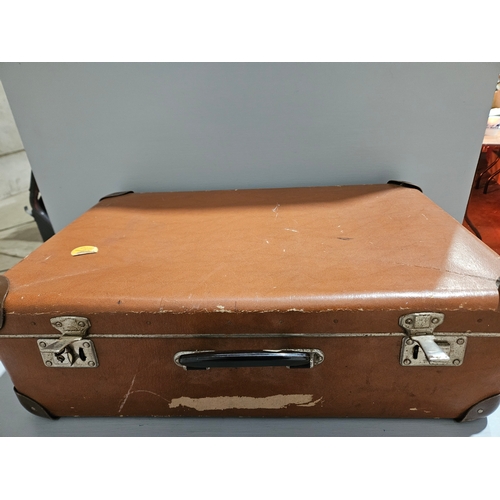 274 - Canvas Suitcase, Elvis Presley Calendars & Elvis Memorabilia