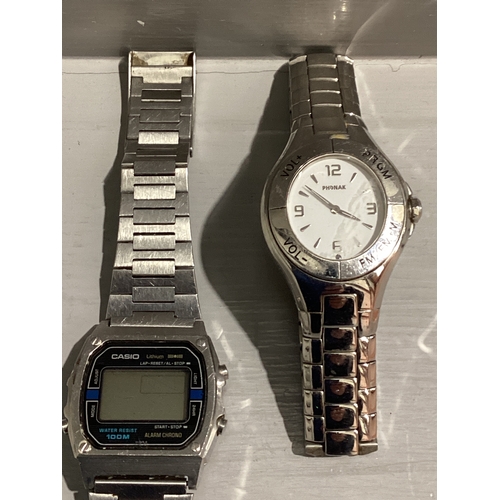 499 - 2 Gent’s Watches - Phonak & Casio & 2 Ladies Watches - Timex & Precy Geneve