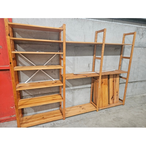 627 - Pine Shelving Unit