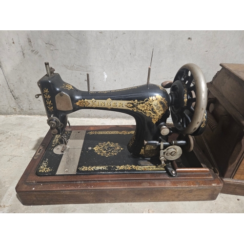 681 - 2 Singer Sewing Machines