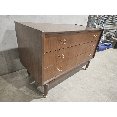 682 - G Plan Chest Of Drawers H65cm W96cm D47cm