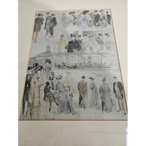 541 - 5 Royal Ascot Prints In Frames