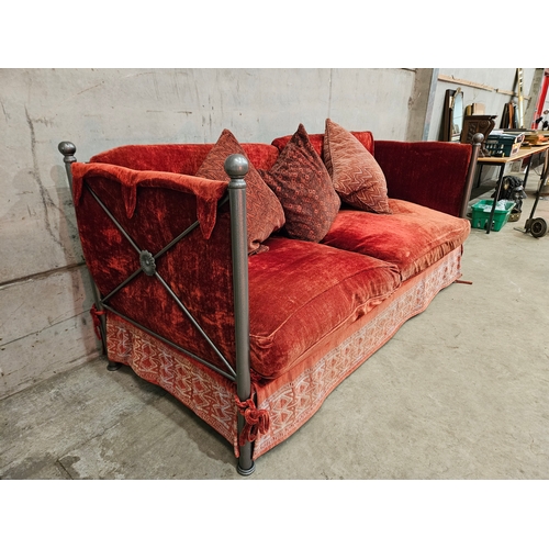 805 - Tetrad Day Bed With Feather Cushions