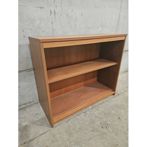 658 - Reproduction Bookshelf H84cm W100cm D39cm & Small Chest Of Drawers H75cm W46cm D40cm