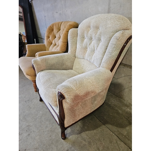 824 - 2 Occasional Armchairs