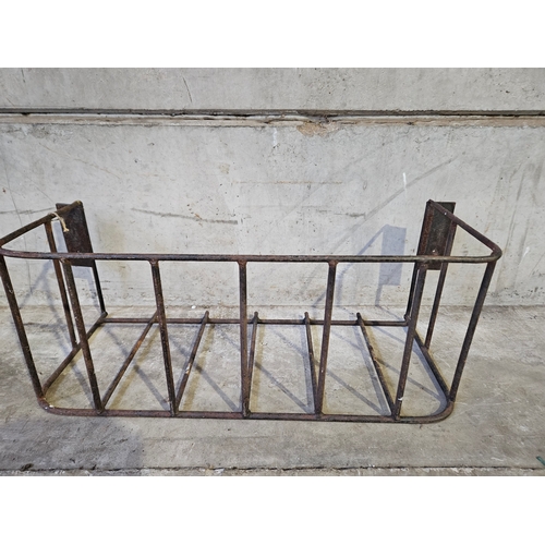 940 - 2 Wrought Iron Plant Holders