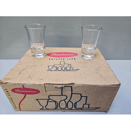 60 - 15 Boxes x 12 Boston Shot Glasses