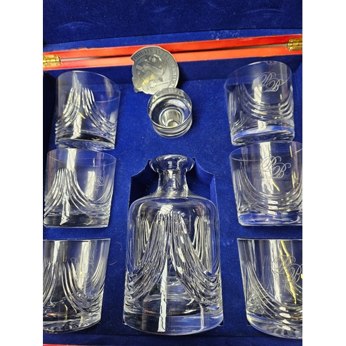 88 - Glencairn Crystal Whisky Decanter & 6 Glasses In Original Box