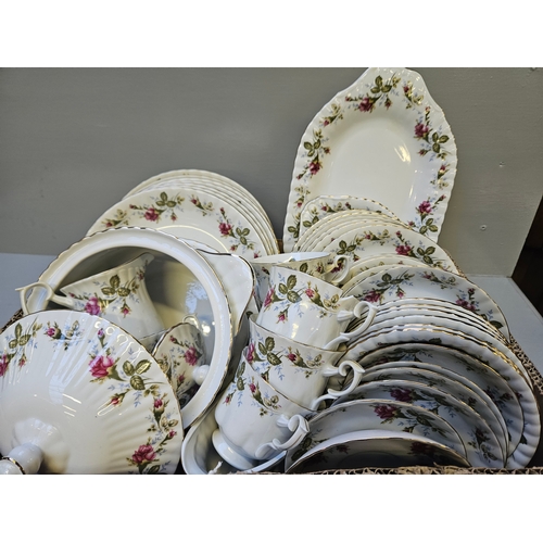 126 - Box Of Floral 'Chodziez' Dinner & Teaware