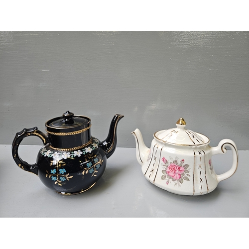 152 - 2 Rington's Teapots & 3 Others