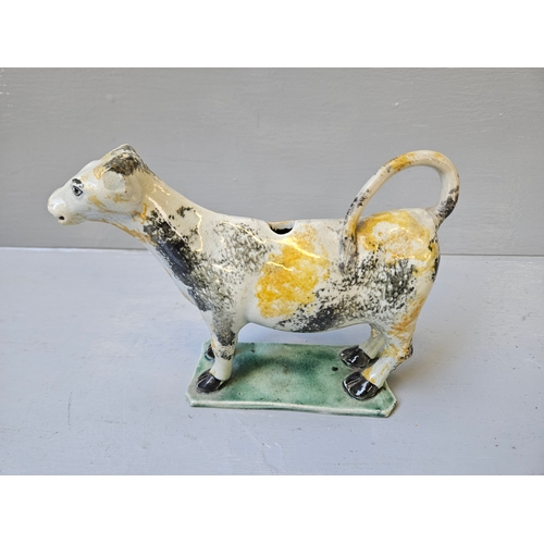 181 - Staffordshire Cow Creamer A/F