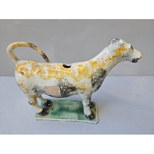 181 - Staffordshire Cow Creamer A/F