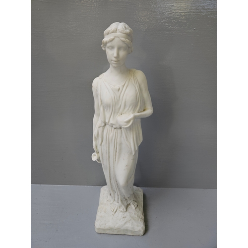 188 - Classical Maiden Figurine H53cm