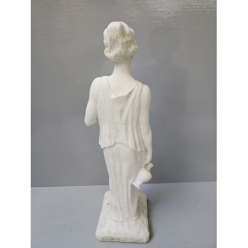 188 - Classical Maiden Figurine H53cm