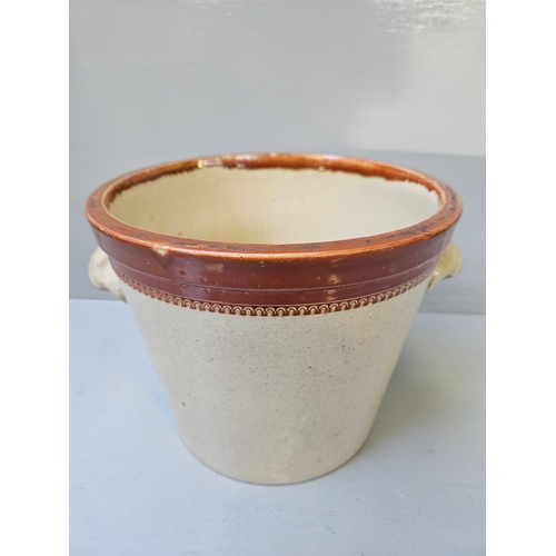 192 - Maypole Dairy Co Limited Creamware Pot H20cm W28cm D25cm