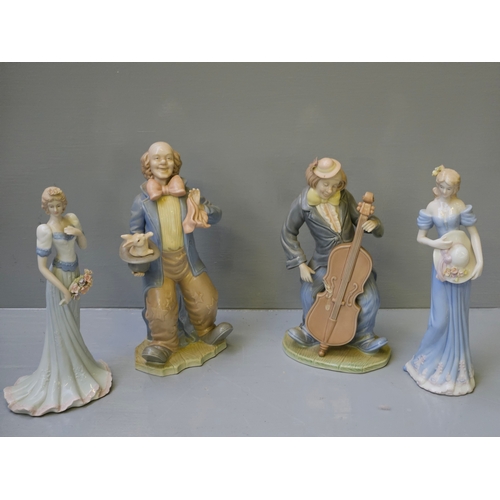 215 - 6 Assorted Figurines (Some Damage)