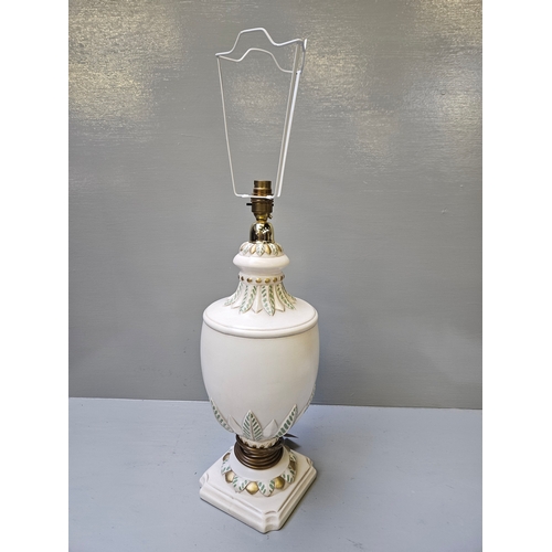 277 - Ware Table Lamp & Shade