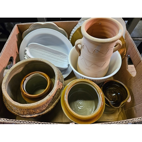 283 - Qty Of Ceramic Pots, Plates Etc